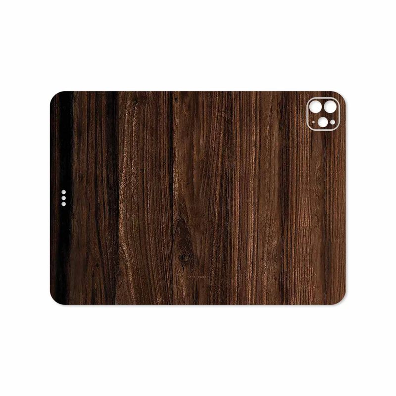 برچسب پوششی ماهوت مدل Dark Walnut Wood مناسب برای تبلت اپل iPad Pro 11 (GEN 2) 2020 A2231