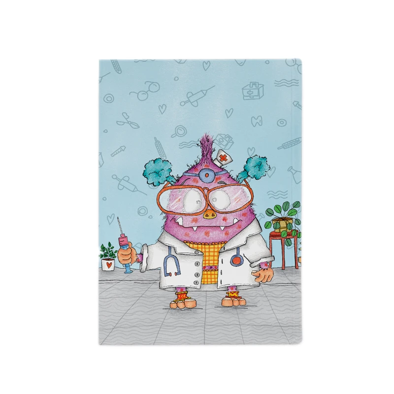 دفتر مشق 100 برگ مدل فانتزی دخترانه کد 6