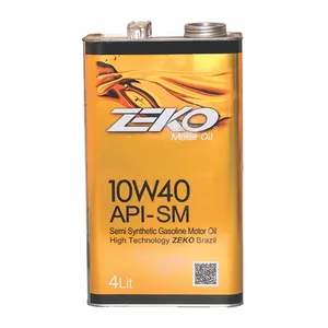 روغن موتور خودرو زیکو مدل 10W40-API SM حجم 4 لیتر