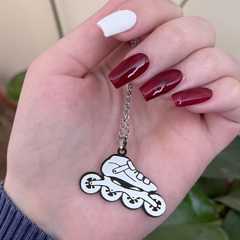 گردنبند مدل کفش اسکیت گردنبند مدل کفش اسکیت