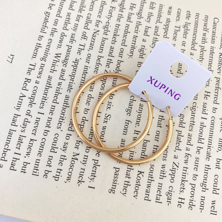 گوشواره زنانه ژوپینگ مدل حلقه کد E4242