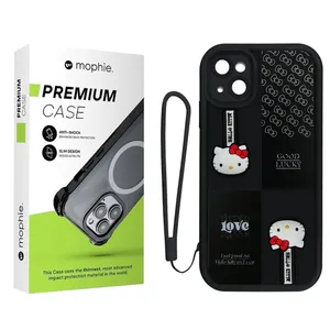 Mophie Silicone Puffer Hello Kitty Strap Cover for Apple iPhone 13