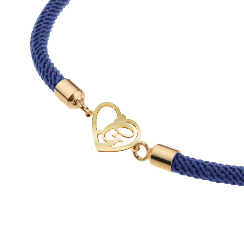 دستبند طلا 18 عیار زنانه مدوپد مدل حرف G کد D13-10400