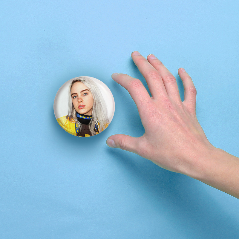 آینه جیبی خندالو مدل بیلی آیلیش Billie Eilish  کد 2800