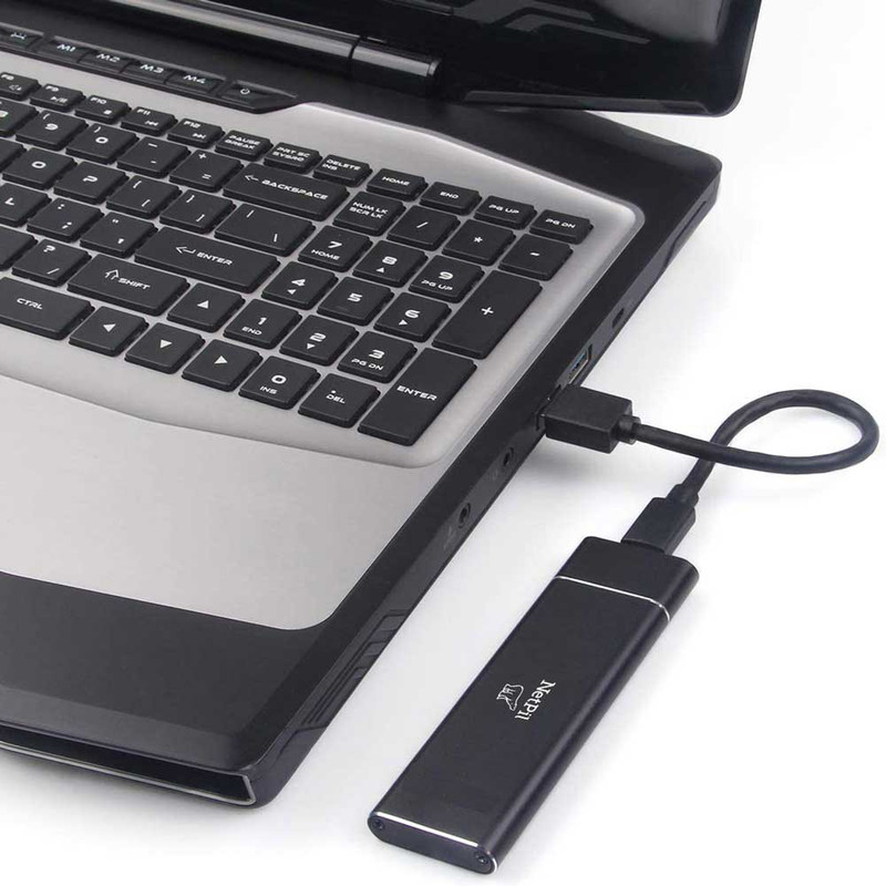 باکس تبدیل  NGFF SSD M.2 به USB3.0 نت پیل مدل V127