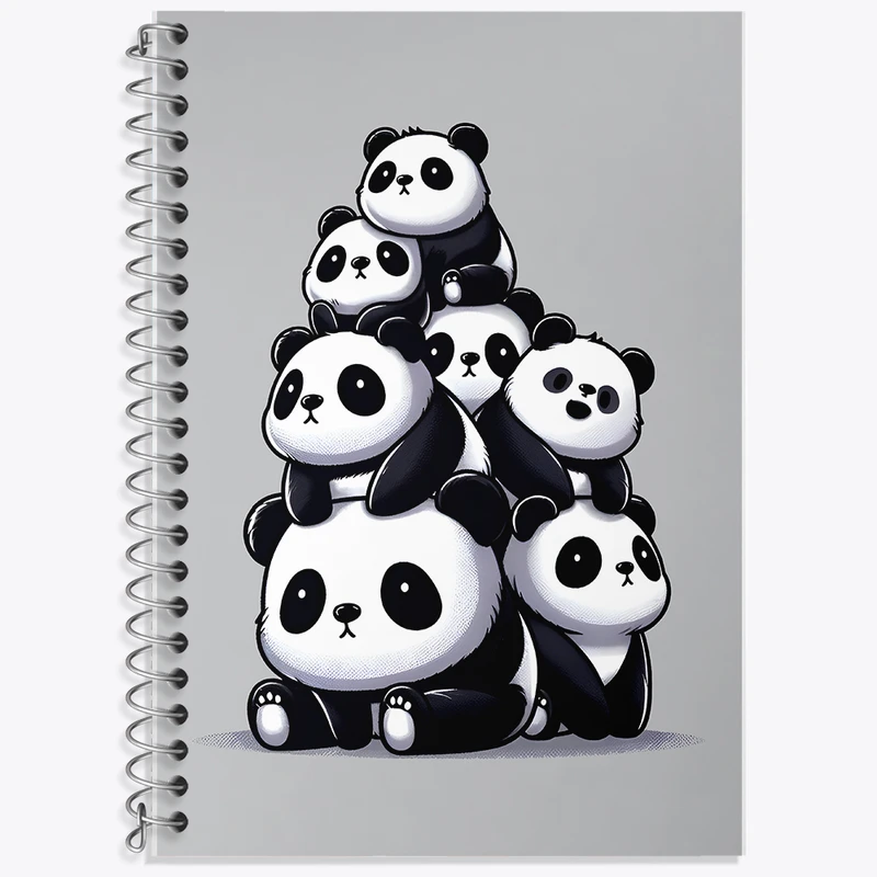 دفتر نت موسیقی 50 برگ خندالو طرح پاندای کیوت کد F7942