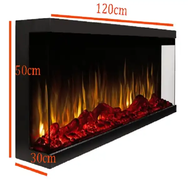 شومینه برقی مدل سه بعدی