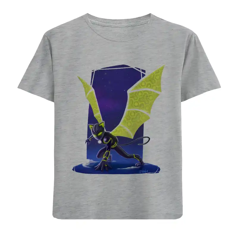 تی شرت آستین کوتاه بچگانه مدل آدم فضایی وبال F588