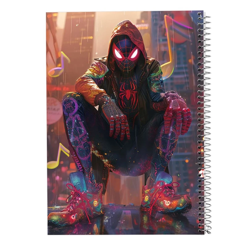 دفتر لیست خرید 50 برگ مدوپد مدل مردعنکبوتی (spiderman) کد DF15052