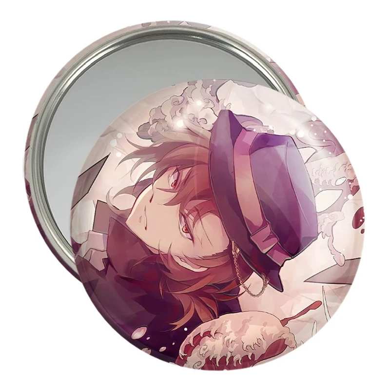 آینه جیبی خندالو مدل چویا سان انیمه سگ های ولگرد بانگو  کد 11773