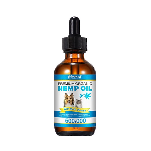 مکمل سگ و گربه اویمال مدل روغن شاهدانه وزن 60 گرم