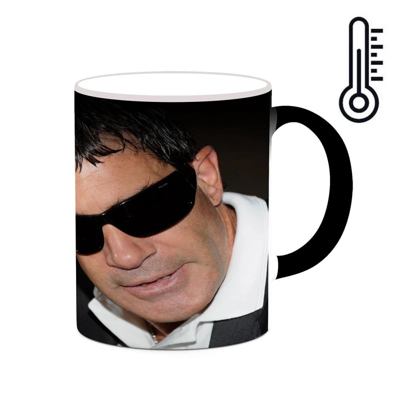 ماگ حرارتی کاکتی طرح آنتونیو باندراس Antonio Banderas مدل mgh25130