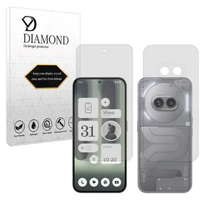 Diamond Tough model matte screen protector suitable for Nothing Phone 2a Plus mobile phone along with the back protector 