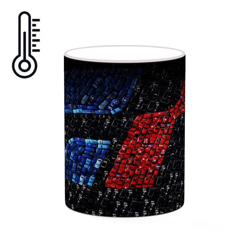 ماگ حرارتی کاکتی مدل بازی Gran Turismo کد mgh28747