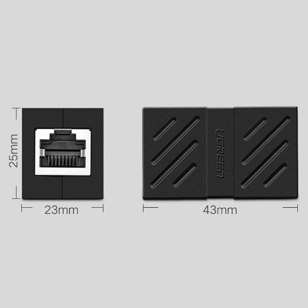 قیمت و خرید مبدل RJ45 به RJ45 یوگرین مدل NW114-20390