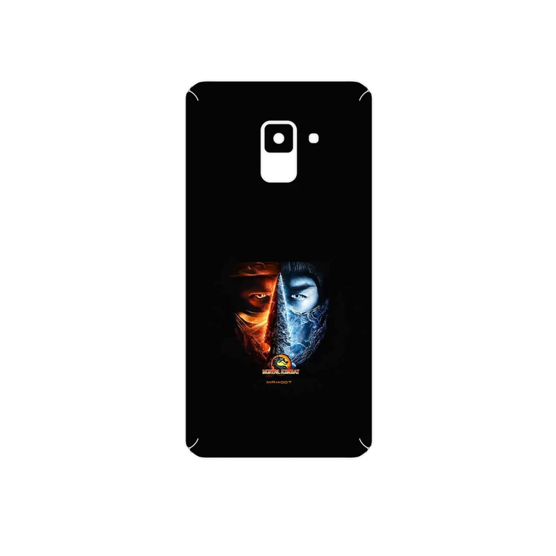 برچسب پوششی ماهوت مدل Mortal Kombat Game Series مناسب برای گوشی موبایل سامسونگ Galaxy A8 2018