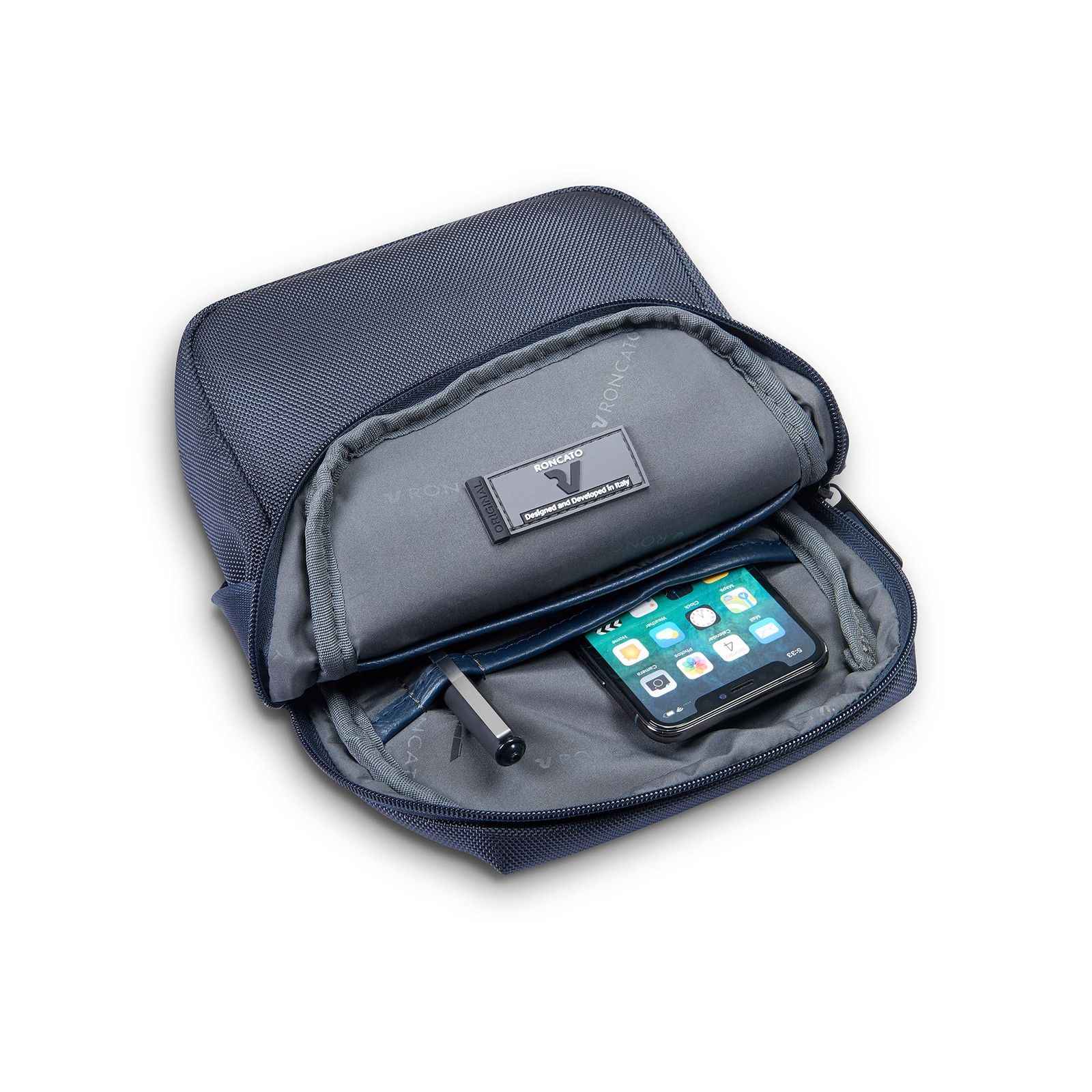 کیف رودوشی مردانه رونکاتو مدل PANAMA 4.0 COMPACT CROSSBODY کد 400890 -  - 7