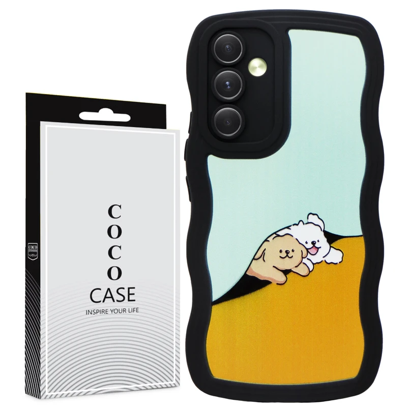 کاور کوکو مدل wave colour مناسب برای گوشی موبایل سامسونگ Galaxy A14 4G / A14 5G