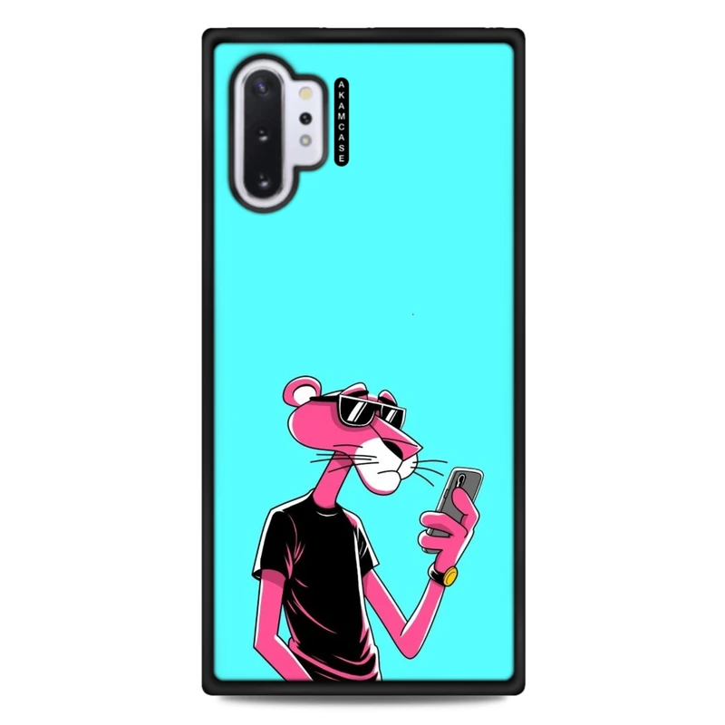 کاور آکام مدل AMC-WSGN10P-PINK PANTHER1 مناسب برای گوشی موبایل سامسونگ Galaxy Note 10 Plus