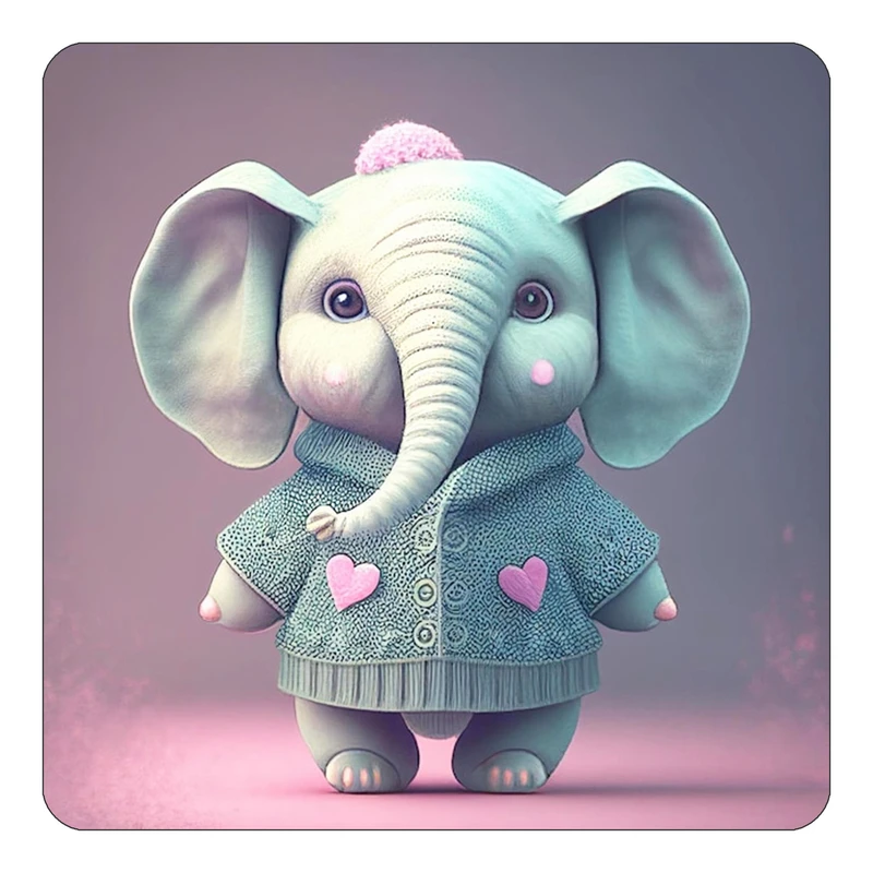 مگنت کاکتی طرح حیوانات کارتونی مدل mp27876