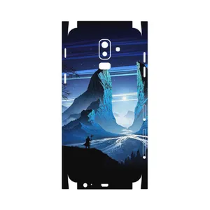 MAHOOT Blue Mountains Digital Art-FullSkin Cover Sticker for Samsung Galaxy J8