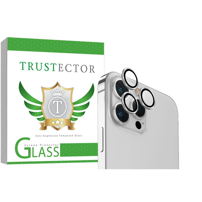 محافظ لنز دوربین تراستکتور مدل RINGTR مناسب برای گوشی موبایل اپل iPhone 15 Pro