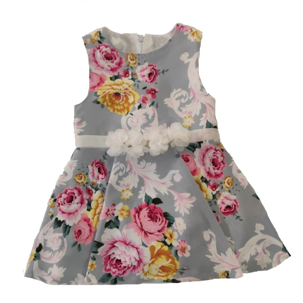 پیراهن دخترانه مدل گل 004