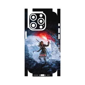 MAHOOT Tomb Raider Game Series-FullSkin Cover Sticker for Apple iPhone 15 Pro