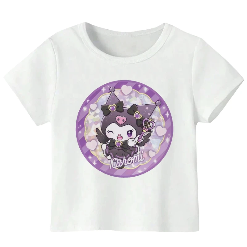 تی شرت آستین کوتاه دخترانه مدل عروسک کد A73