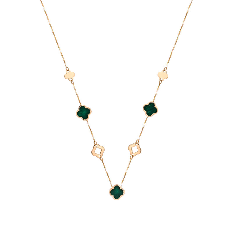 گردنبند طلا 18 عیار زنانه الی گالری مدل ونکلیف