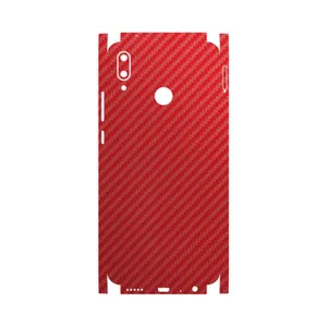 MAHOOT Red-Fiber-FullSkin Cover Sticker for Huawei Y9 2019
