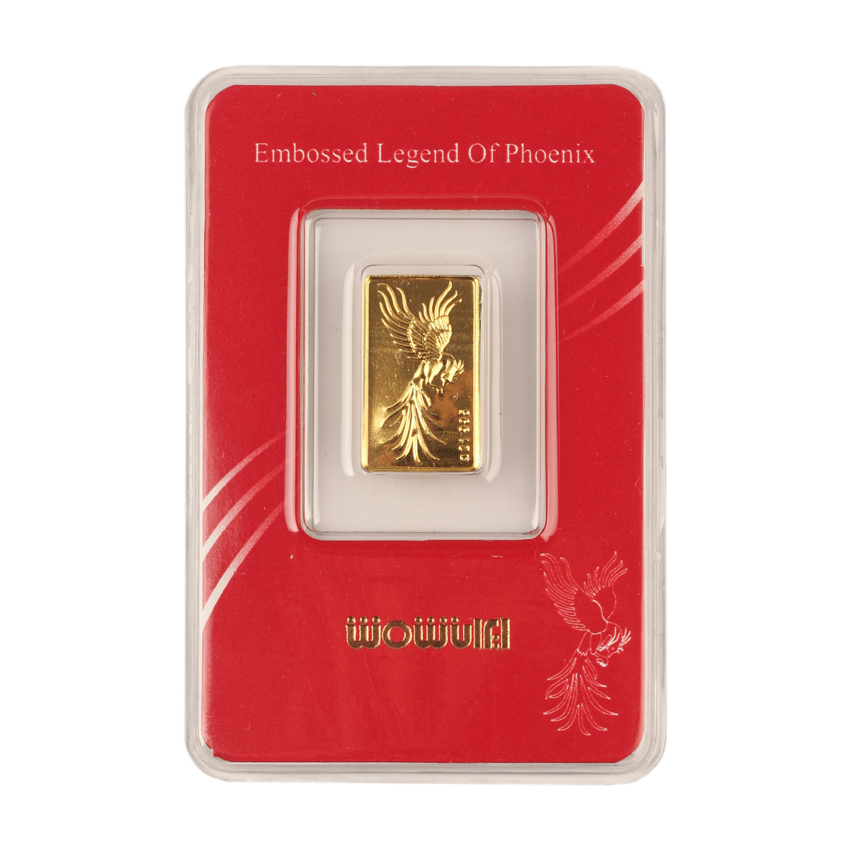 شمش طلا 24 عیار ایران‌شمش مدل سیمرغ کد T-0.7