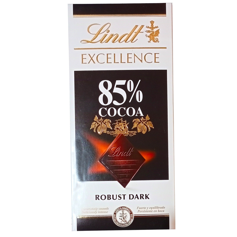 شکلات تلخ 85 درصد لینت - 100 گرم