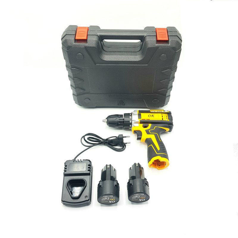 دریل پیچ گوشتی شارژی اوکی کد 1218 دریل پیچ گوشتی شارژی اوکی کد 1218