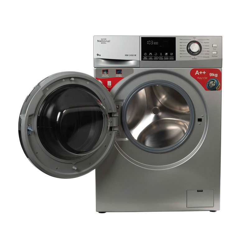 ماشین لباسشویی اینترنشنال آنیل مدل MW-1416 ظرفیت 9 کیلوگرم