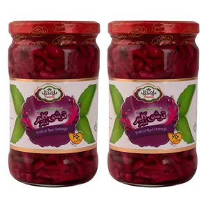 ترشی کلم قرمز پامچال  -650 گرم مجموعه 2 عددی