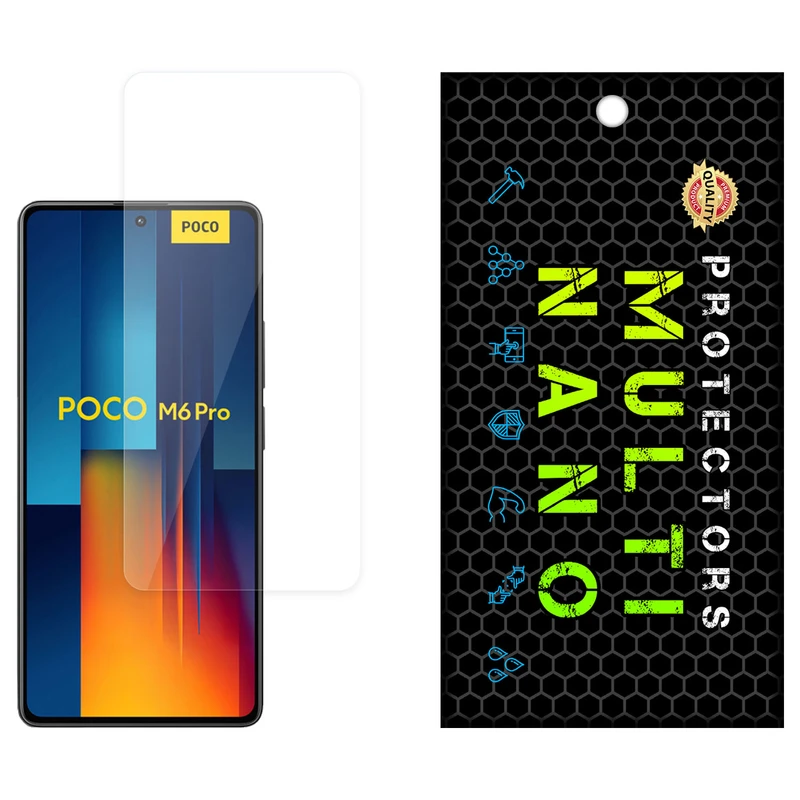 محافظ صفحه نمایش مولتی نانو مدل X-S1N مناسب برای گوشی موبایل شیائومی Poco M6 Pro