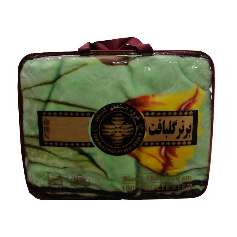 پتو گلبافت مدل برجسته کد 364/02 سایز 160x220 سانتی متر