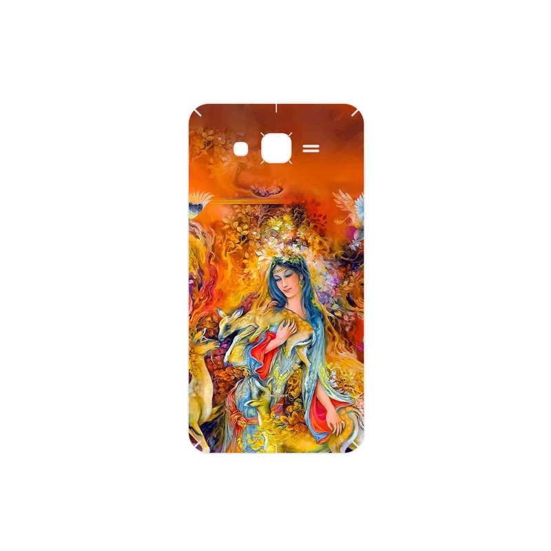 برچسب پوششی ماهوت مدل Persian miniature 2 مناسب برای گوشی موبایل سامسونگ Galaxy J7 2015