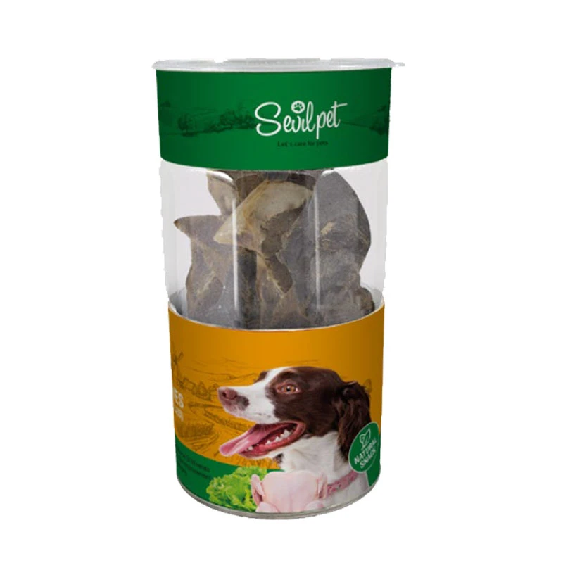 تشویقی سگ سویل پت مدل Lamb Hooves Chicken Vegi Filled وزن 120 گرم