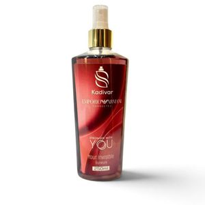 بادی اسپلش مردانه کدیور مدل Emporio Armani حجم 250 میلی‌لیتر با رایحه شیرین و نت‌های گلی