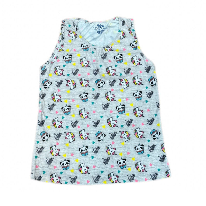 ست تاپ و شلوارک زنانه مدل اسب تک شاخ