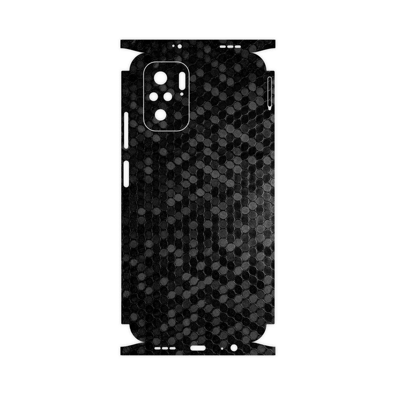 برچسب پوششی ماهوت مدل Honey-Comb-Circle-FullSkin مناسب برای گوشی موبایل شیائومی Poco M5s