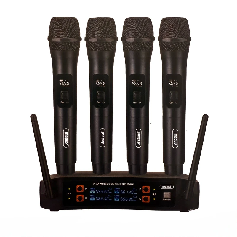 میکروفون داینامیک آندل مدل Q-MIC825 با درگاه اتصال جک 3.5 میلی‌متری