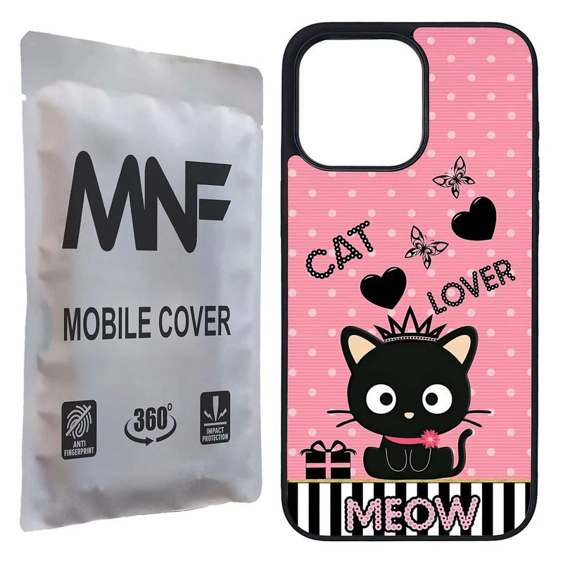 کاور ام ان اف طرح MEOW کد P-199 مناسب برای گوشی موبایل اپل iPhone 15 Pro Max    