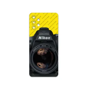 MAHOOT Nikon-Logo Cover Sticker for Samsung Galaxy M32 5G