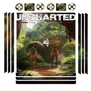 برچسب پلی استیشن ۴ پرو مدل Uncharted01 مجموعه 16 عددی