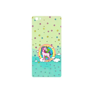 MAHOOT Rainbow unicorn adventure Cover Sticker for Huawei P8 Lite