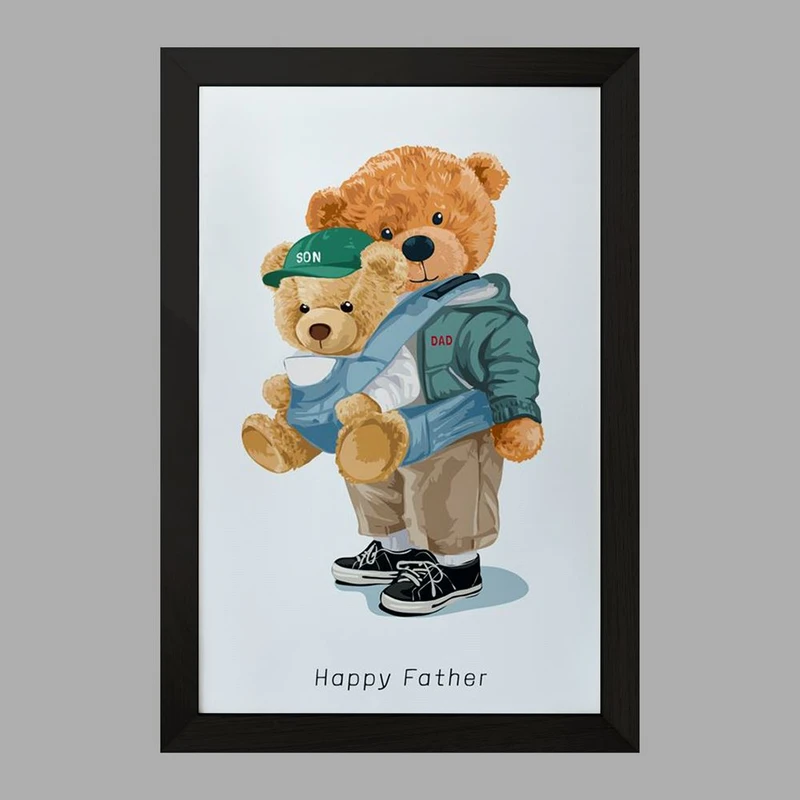 تابلو خندالو مدل تدی Teddy کد 26180