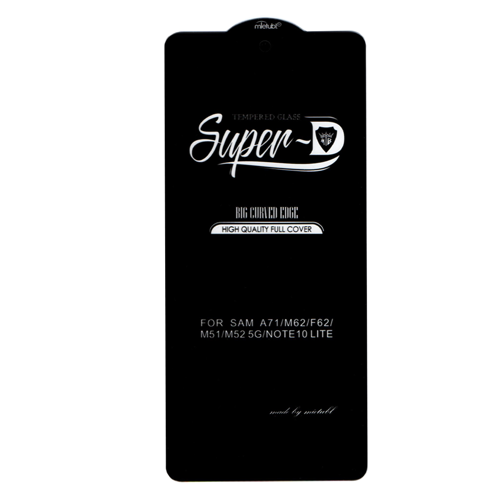 محافظ صفحه نمایش شیشه ای مدل SuperD مناسب برای گوشی موبایل سامسونگ galaxy A71/ A72/ Note10 LITE/ M62/ F62/ M51/ M52 5G